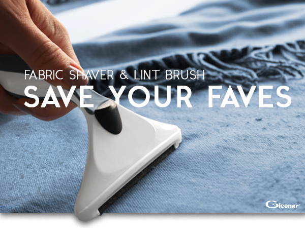 gleener fabric shaver de-pilling a scarf save your faves fabric shaver and lint brush