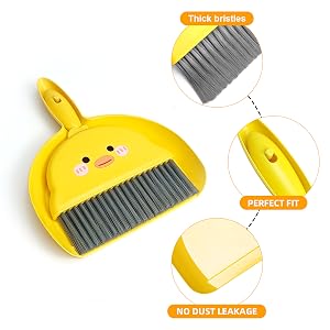 dust pan and brush set