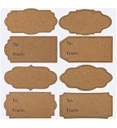 240 Pcs Natural Brown Kraft Gift Tags 2.4
