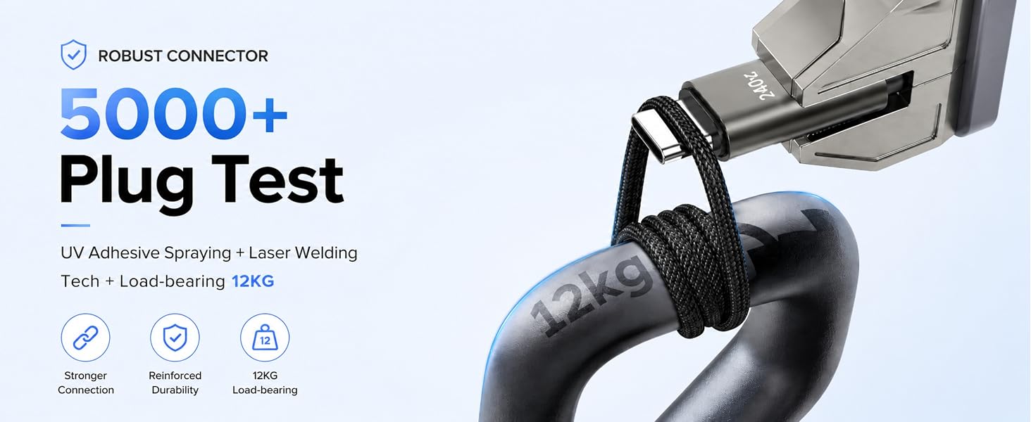 240w Braided Fast Charge Cable