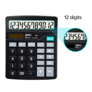 12 digit desktop calculator