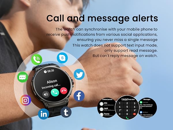 Bluetooth Call and Message Notifications