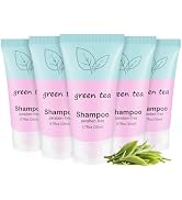 fafortune Travel Size Shampoo Bulk,Green Tea Scent,0.7fl oz (20ml) Shampoo Mini Small,Hotel Suppl...