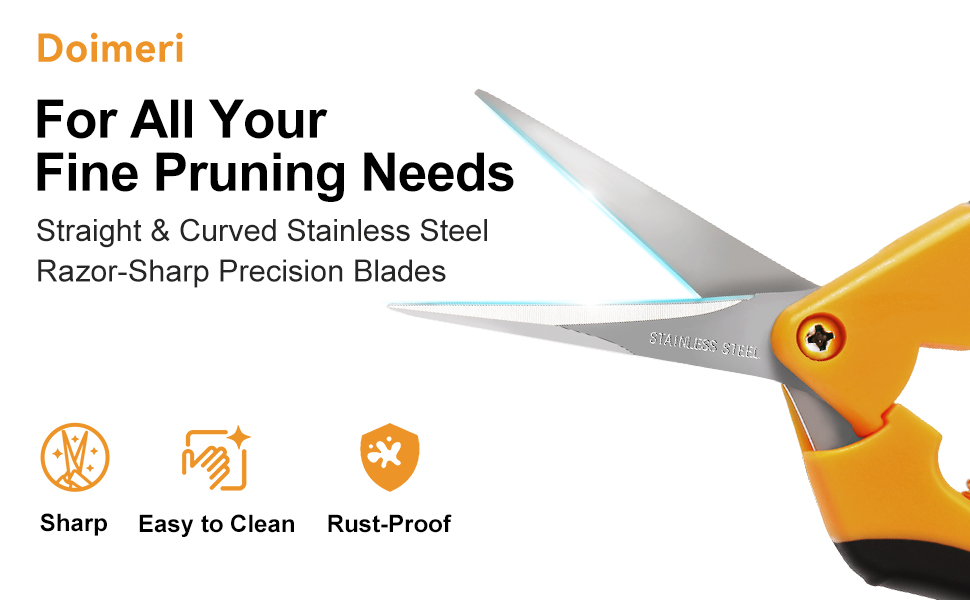 6.5 inches garden shears