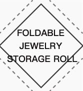 BELALIFE Travel Jewelry Organizer Case, Foldable Jewelry Storage Roll for Earrings, Necklaces, Ri...