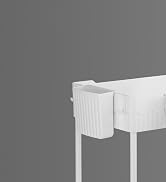 2 pack White with drawer