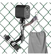 Selens Fence Mount Live Streaming Kit for Mevo Start,Gopro,Chain Link Fence Mount with Storage Ba...