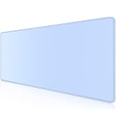 Dapesuom Large Mouse Pad, Extended Gaming Mouse Mat with Stitched Edges, Full Size Desk Mats with...