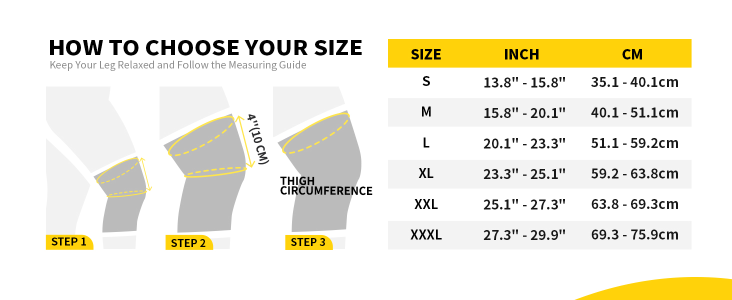 NS10 NEW SIZE CHART