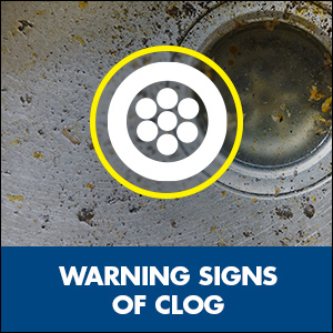Warning Signs of a clogged drain