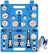 Acymner 24PCS Disc Brake Caliper Tool Kit | Heavy Duty Disc Brake Piston Caliper Compressor Rewin...