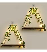 Forest Angle Shelf for Wall,Floating Shelves,Floating Shelves for Wall No Drilling,Adhesive Shelv...