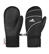 black kids ski gloves