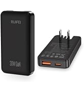 USB C Charger, 30W Fast Charger Block, 2-Ports Type C Wall Charger Plug Adapter Compatible with i...