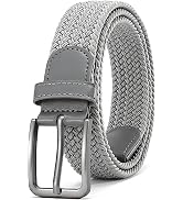 DOOPAI Braided Stretch Belt for Men, Elastic Woven Belt, casual Fabric Golf Belt, 1 3/8" for golf...