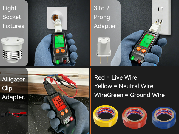 Circuit Breaker Finder with GFCI Outlet Tester