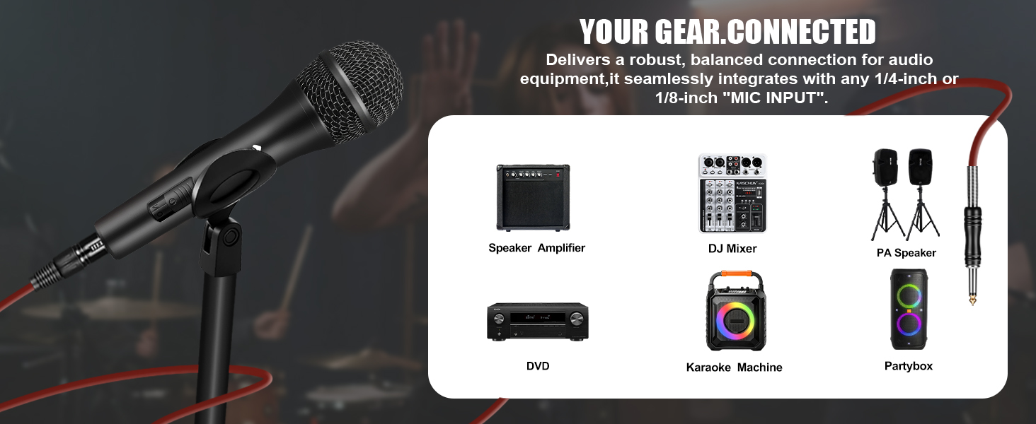professional microphone wired mic microphone for karaoke machine micrófono para karaoke