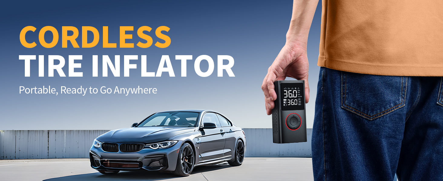 cordless tire inflator