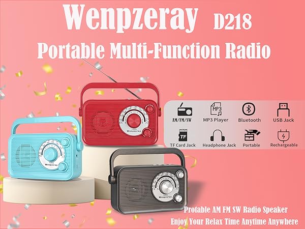 D218 portable radio