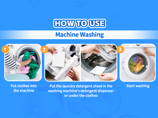 Laundry Detergent Sheets