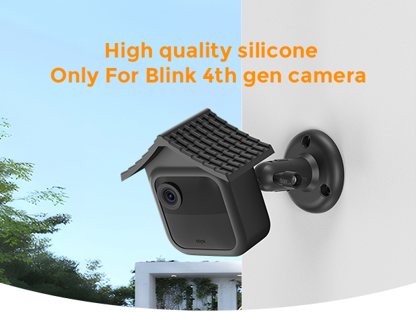 Silicone Case Cover for Blink Outdoor 4 (4th Gen), Outdoor 2K +