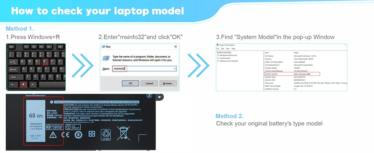 laptop battery for dell