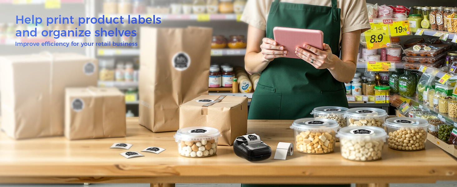 label maker for retail store