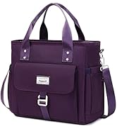 KYALOU Medium Tote Purse Bag, Waterproof Top Handle Shoulder Crossbody Handbag for Work College T...