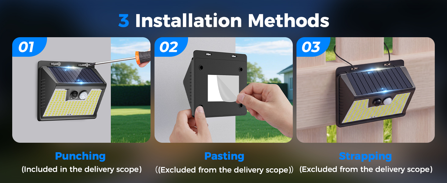 solar led outdoor lights