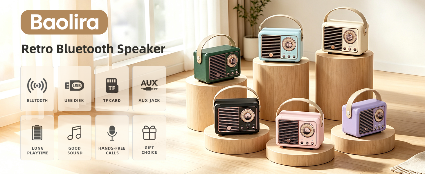 Retro Bluetooth Speaker