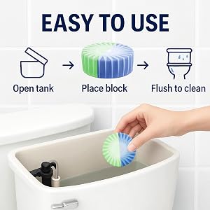Automatic Toilet Bowl Cleaner Tablets
