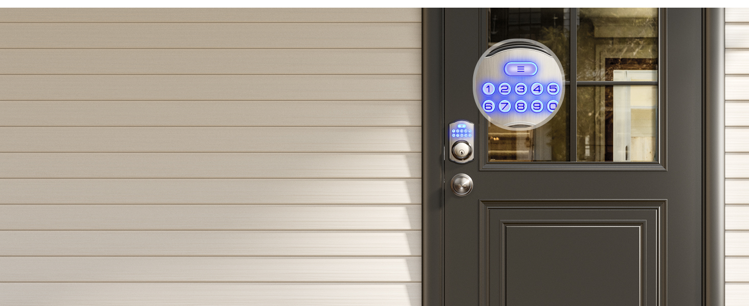 front door lock