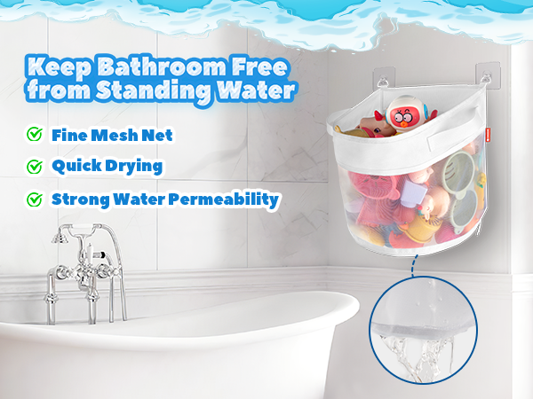 bath toy storage