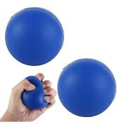 2Pcs Hand Exercise Grip Ball, Blue Finger Strengthener, Wrist and Hand Training Tool for Sports a...