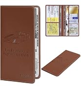 TILDOSAC Car Registration and Insurance Holder | Premium Car Document Organizer &Vehicle Glove Bo...