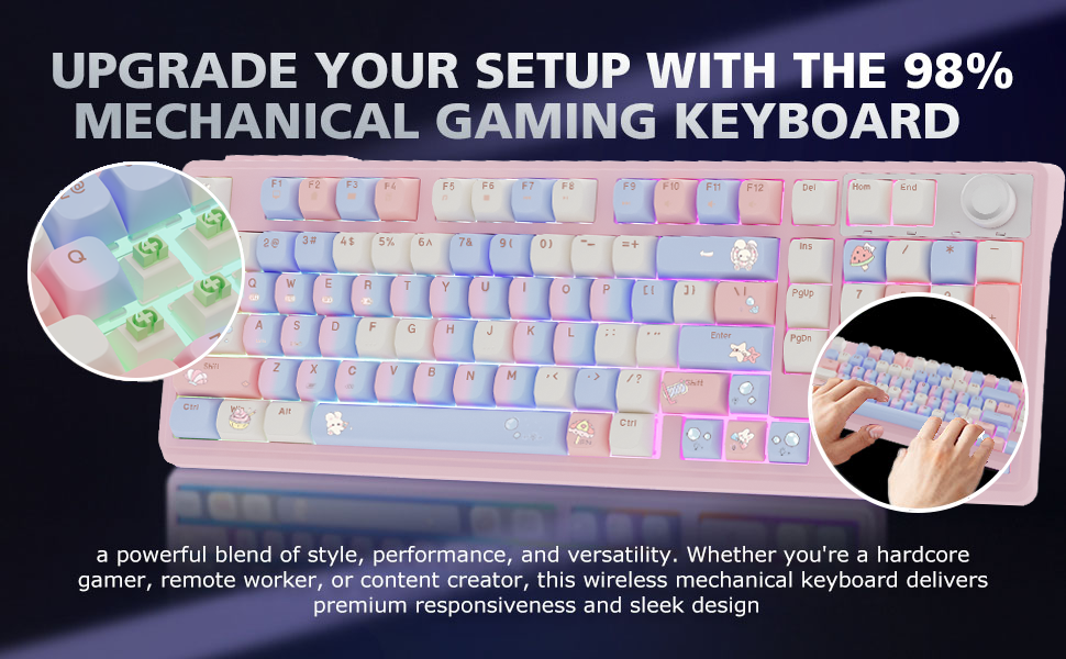Designed for a Creamy Typing Experience