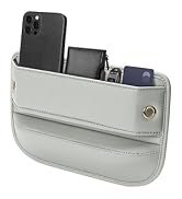 Owntow Car Gap Filler, Universal Fit Car Seat Gap Filler Organizer, Premium Leather Car Organizer...