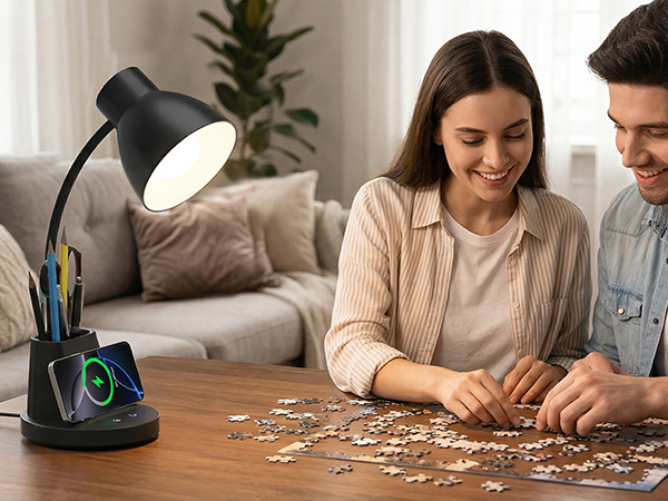 desk lamp for puzzles