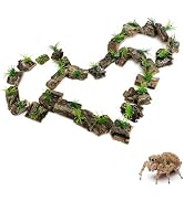 Apatal Jumping Spider Enclosure Accessories 30 Pcs Small Cork Bark for Tarantula Hide Spider Terr...