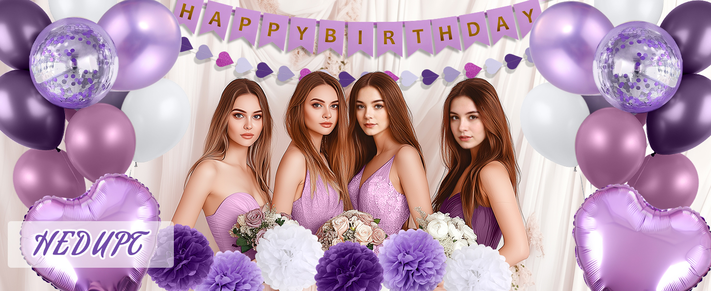 birthday decorations for women