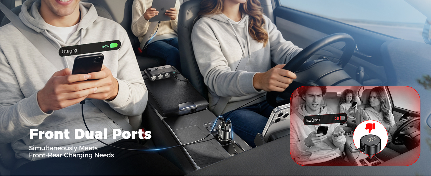 cigarette lighter usb charger