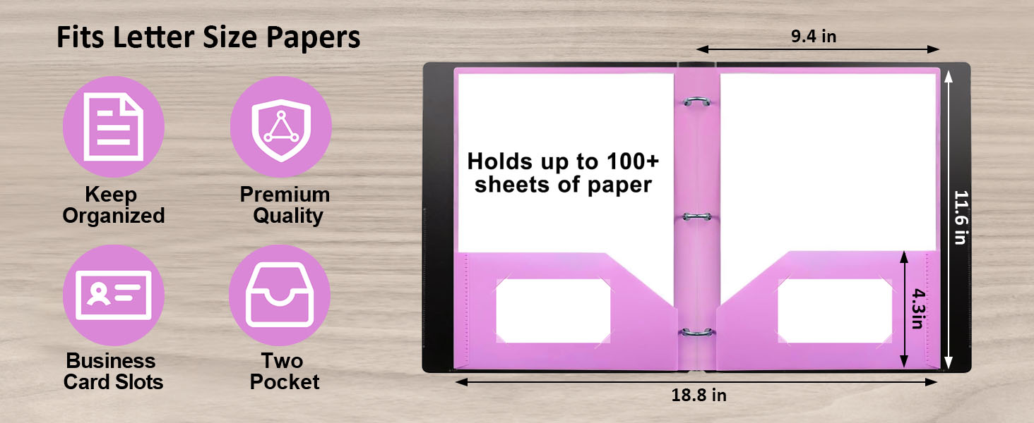 plastic Pocket Folders