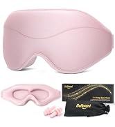 BeHoomi Sleep Mask, Premium Eye Mask for Sleeping, Total Blackout, Super Soft Comfort, Adjustable...