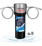 Vortopt Q7 19000 Gallon Sink Water Filter,Reduces Chlorine,Lead,Bad Taste & Odor,Undersink Water ...