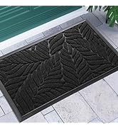 Yimobra Door Mats Outdoor Indoor, Heavy Duty Non Slip Welcome Mats for Front Door, Easy Clean Out...