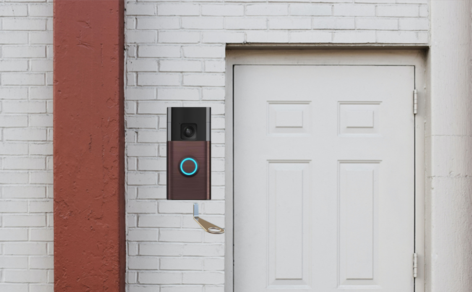 Doorbell removal opening key