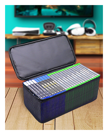 ps5 ps4 xbox games discs holder storage case carry bag