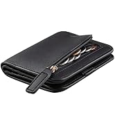 Toughergun Women’s Small Slim Leather Wallet with RFID Protection, Compact Bifold Mini Purse with...
