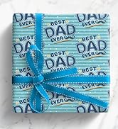 Fathers day wrapping paper