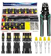 maierke 316PCS 23 Sets Waterproof Automotive Electrical Connectors Waterproof Wire Connectors Aut...